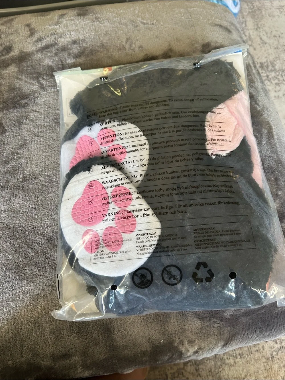 Spooktacular Black Kitten Kids Costume - Black with Pink Accents 3T (3-4)
